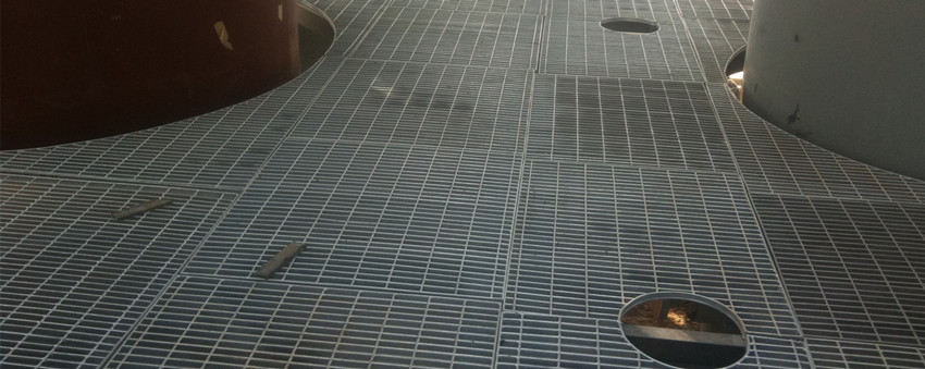 鋼格柵示意圖